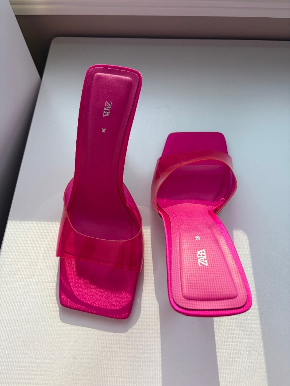 Zara Barbie pink sandals